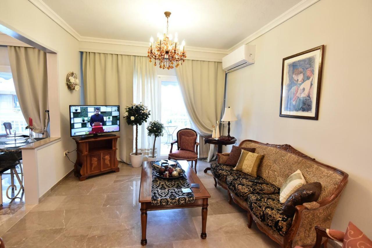 Queens Bed&Rest Luxury Apartment Kavala Bagian luar foto