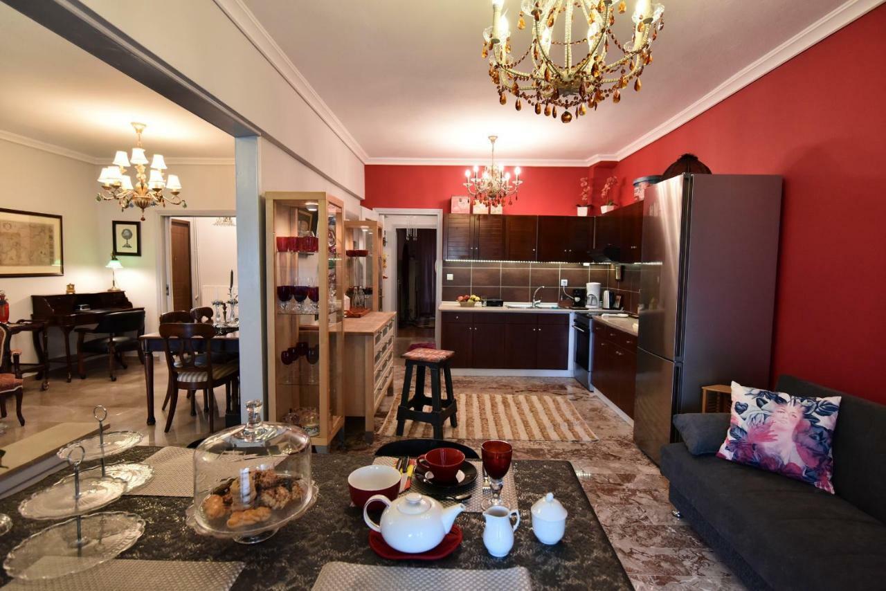 Queens Bed&Rest Luxury Apartment Kavala Bagian luar foto