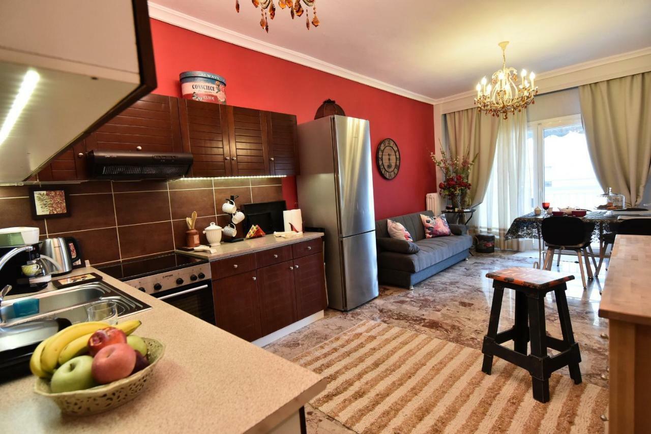 Queens Bed&Rest Luxury Apartment Kavala Bagian luar foto